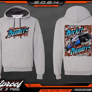 2024 Rocket Rodney Grey Hoodie