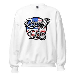 Race Day Adult Crew Neck