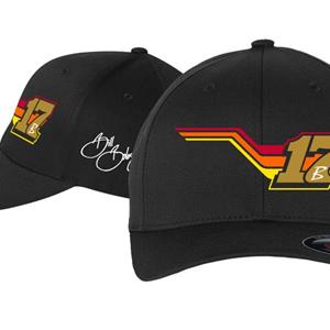 17B Signature Stripes FlexFit Hat - Black