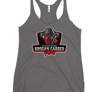 Brogan Carder Racing Womens Racerback Tank