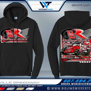 2025 Ransomville Speedway Black Hoodie