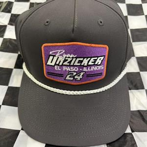 2024 Grey Five Panel Rope Snapback