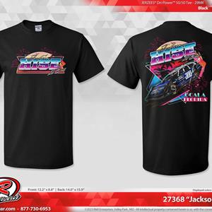 2025 Jackson Hise Black T-Shirt