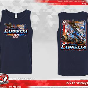 2025 ACR USA Navy Tank Top