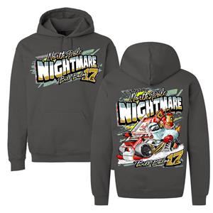 Arctic Racer Hooded Sweatshirt - Smoke