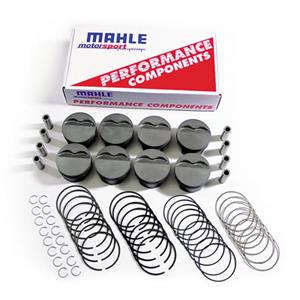 Piston and Ring Kit, Forged, Flat, 4.000 in. Bore,