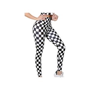 Checkered Print Leggings