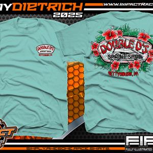 Double Ds Sprint Shop Celadon Blue T-Shirt