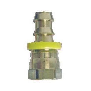 BRASS PUSH-ON FUEL CELL FITTING- 1/2