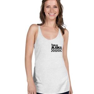 Boy Mama Womens Racerback Tank