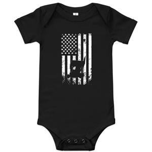 American Flag Kart Onesie