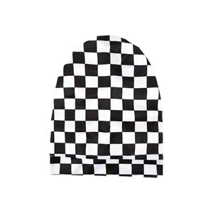 Checkered Slouchy Beanie