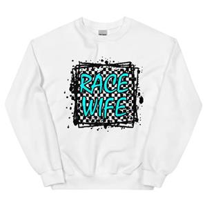 Race Wife Crew Neck Sweatshirt