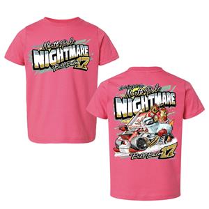 Arctic Racer Toddler Shirt - Hot Pink