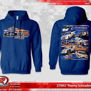 Royal Blue Federated 25th Anniversary 5XL Hoodie