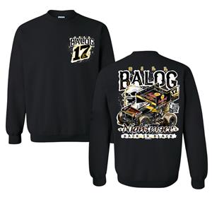 Wisco Storm Crewneck Sweatshirt - Black