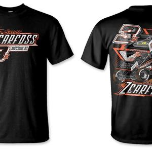 White Out Black Tee