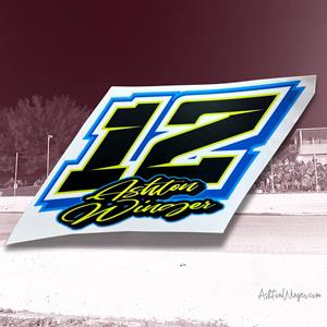 12 Ashton Winger Decal