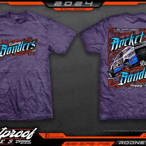 2024 Rocket Rodney Purple T-Shirt