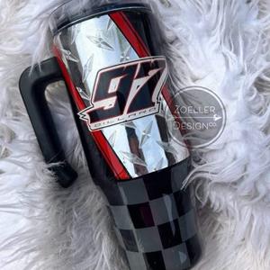 2024 Silver/Red Tumbler