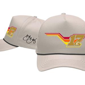17B Signature Stripes Rope Hat - Khaki
