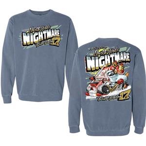 Arctic Racer Crewneck Sweatshirt - Blue Jean