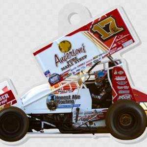 17B Sprint Car Keychain