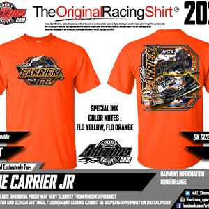 2023 Orange Eddie Carrier Jr. T-Shirt