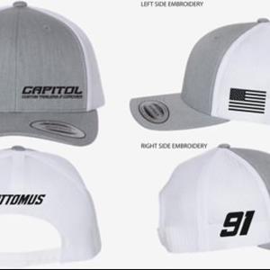 2025 Gray/White Snapback