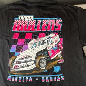 Black Check T-Shirt