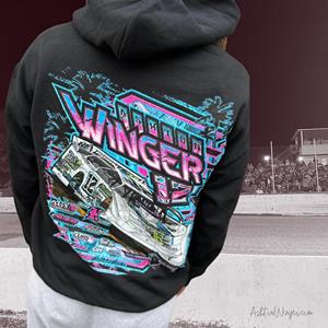 Ashton Winger Black Speed Week Hoodie