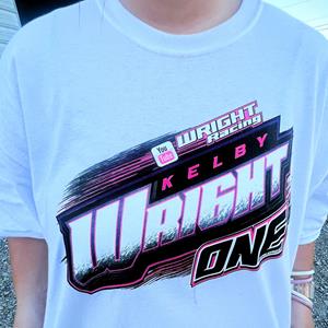 2023 White Kelby Wright T-Shirt