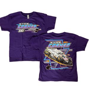 2023 Purple Matt Cosner Youth T-Shirt