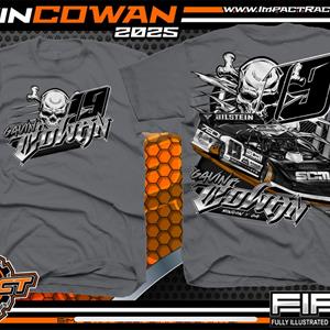 2025 Gavin Cowan Charcoal T-Shirt