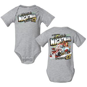 Arctic Racer Infant Bodysuit - Heather Grey