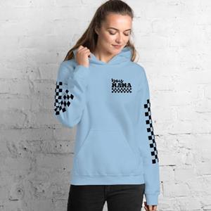 Boy Mama Adult Hoodie Sweatshirt