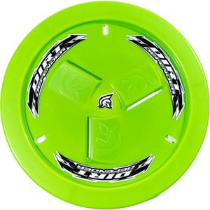 DIRT DEFENDER WHEEL COVER - FLUORESCENT GREEN- VENTED