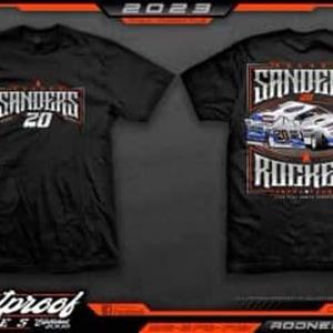 2023 Black Rodney Sanders T-Shirt