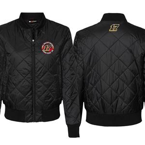 Mountain Thunder Womens Bomber Jacket - Black