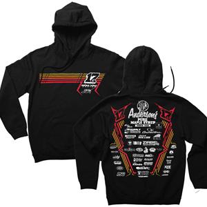 2025 17B Crew Hooded Sweatshirt - Black