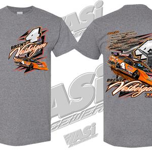 Brent #4 Grey T-Shirt