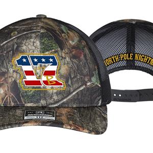 17B Americana SnapBack Trucker Hat -  Mossy Oak/Black