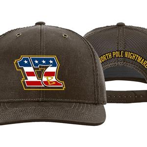 17B Americana SnapBack Trucker Hat - Brown