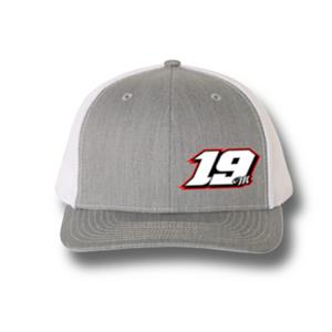 Classic Gray & White 19m Hat
