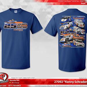 Royal Blue Federated 25th Anniversary T-Shirt