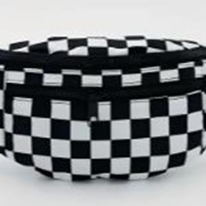 Checkered Crossbody Belt Bag