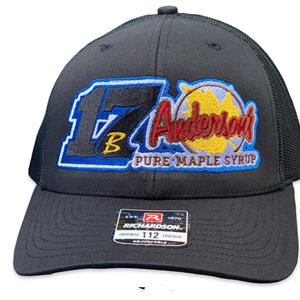 17B Maple Trucker Hat - Black