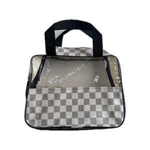 Checkered Multi-Functional Mesh Bag