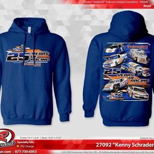 KSR 25 Years of Racing Royal Blue Hoodie