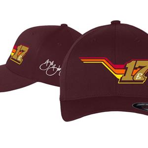 17B Signature Stripes FlexFit Hat - Maroon